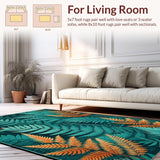 Artistic Irregular Shape Floral Elements(Green)