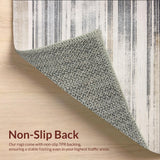 Ultra Soft Area Rug, Non Slip, Stain Resistant, Washable Area Rugs for Living Room, Bedroom, Indoor Entrance Non Slip Small Door Mat(Gray)