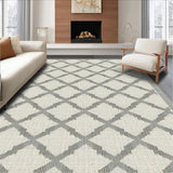 Refined Transitional Patterned Elegance(Beige)