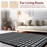 Chic Black and White Spiral Design(Black)