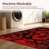 Bold Color Clash Dragon Design(Red)