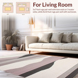 Coastal Inspired Stripe Aesthetic(Gray)