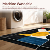 Dynamic Monochrome Geometric Motif(Black)
