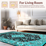 Whimsical Tiled Vintage Look(Blue)