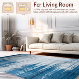 Trendy Distressed Ombre Effect(Blue)