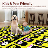 Elegant Textured Kitty Illustration(Black)