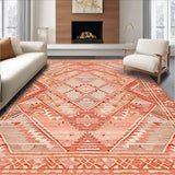 Eclectic Terracotta Geometric Motif(Pink)
