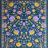 Whimsical Multicolor Petal Arrangement(Blue)