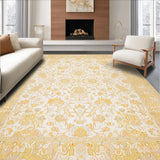 Ultra Soft Area Rug, Non Slip, Stain Resistant, Washable Area Rugs for Living Room, Bedroom, Beige Chenille Area Absorbent(Beige)