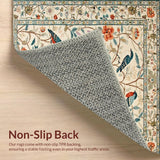Stylish Rustic Bird Motif(Beige)