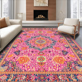 Trendy Retro Linear Composition(Pink)