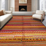 Contemporary Colorful Textile Art(Red)