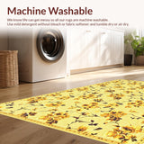Uplifting Shaggy Vintage Appeal(Beige)