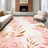 Elegant Curvilinear Botanical Design(Pink)