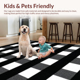 Cozy Earthy Plaid Motif(Black)