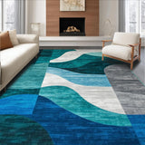 Contemporary Minimalist Geometric Aesthetic(Blue)