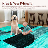 Contemporary Free form Abstract Aesthetic(Blue)