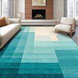 Chic Abstract Aqua Swirl(Blue)