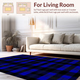 Stylish Modern Trellis Motif(Blue)