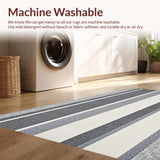 Minimalist Wide Stripe Coastal Theme(Gray)