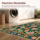 Elegant Earthy Tones Floral Design(Green)