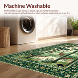 Chic Earthy Toned Print(Green)