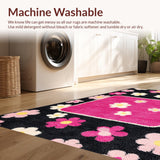 Elegant Monochrome Floral Display(Black)