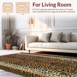 Luxurious Colorful Wild Print Design(Black)