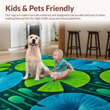 Charming Pond Landscape Visual Appeal(Green)