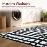 Contemporary Striped Black and White Theme(Black)