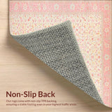 Classic Beige Area Easy Care for Everyday Living(Pink)
