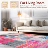 Vibrant Multicolor Faded Aesthetic(Pink)