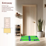 Dynamic City Grid Layout(Green)