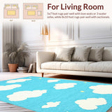 Gentle Cloudy Imagery for Kids(Blue)