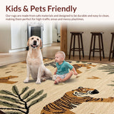 Earthy Toned Whimsical Wildlife Design(Beige)