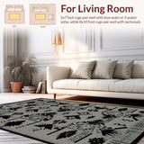 Contemporary Abstract Diamond Composition(Gray)