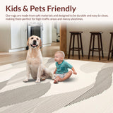 Elegant Creamy Abstract Waves(Beige)