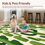 Contemporary Square Plant Aesthetic(Green)