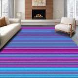 Artistic Striped Amorphous Design(Blue)