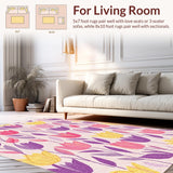 Delicate Purple Tulip Design(Pink)
