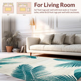 Luxurious Aqua Floral Design(Blue)