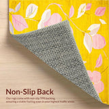 Bright Floral Circular Accent(Yellow)