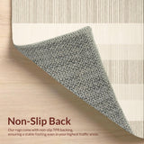 Contemporary Cream and Beige Fusion(Beige)