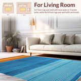 Gradient Ombre Coastal Elegance(Blue)