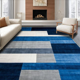Elegant Monochrome Artful Design(Blue)