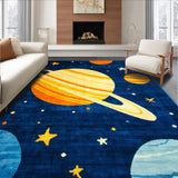 Celestial Colorful Planetary Motif(Blue)