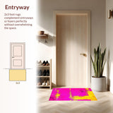 Elegant Colorful Tiled Motif(Pink)