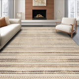 Ultra Soft Area Rug, Non Slip, Stain Resistant, Washable Area Rugs for Living Room, Bedroom, Subtle Earthy Tones with Depth(Beige)