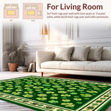 Rustic Clover Patterned Accent(Green)