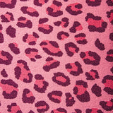 Ultra Soft Area Rug, Non Slip, Stain Resistant, Washable Area Rugs for Living Room, Bedroom, Modern Pink Leopard Print Rug for Kids Playroom(Pink)